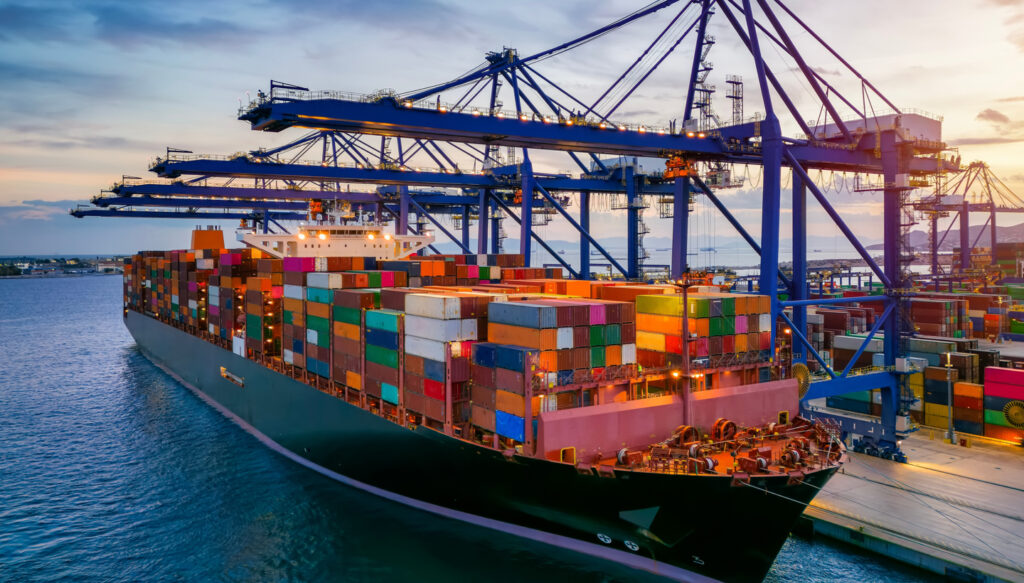 Large ship container